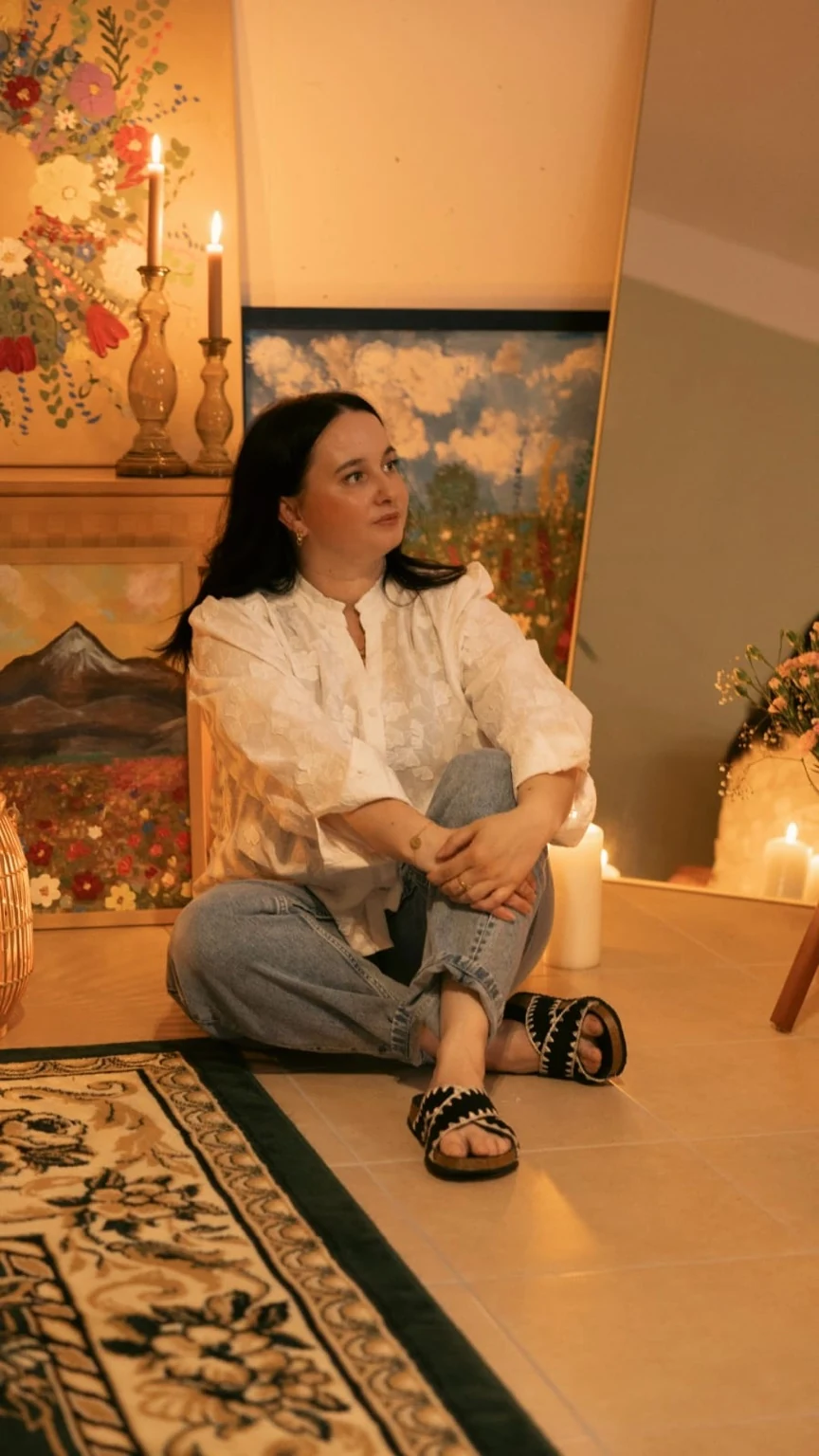 Svetlana Blech in ihrem Atelier